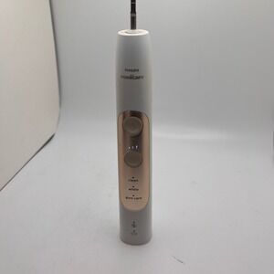 Philips Sonicare Toothbrush Handle Unisex OS White Gold HX751G 3 Modes Parts